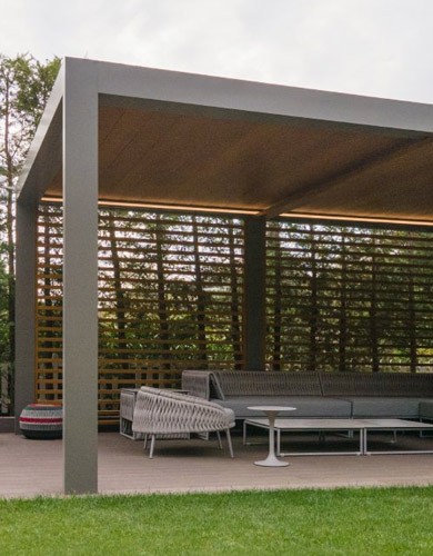 Installer une pergola bioclimatique à Namur et en Brabant wallon